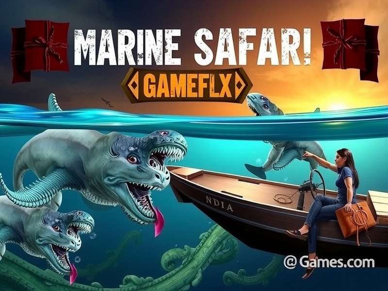 Marine Safari India Game Banner